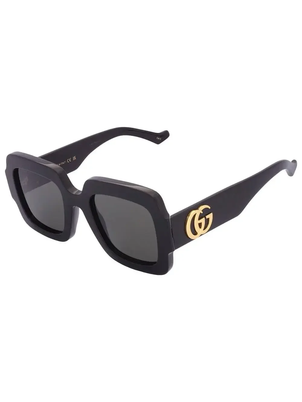 Gucci Grey Square Ladies Sunglasses 50 #265189G20B